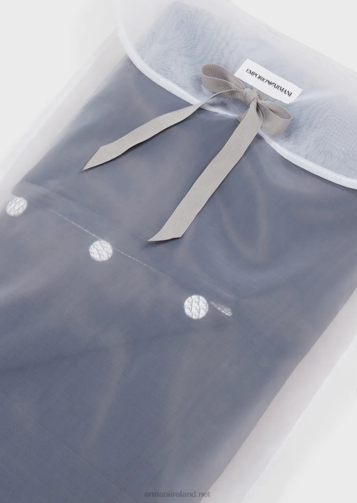 Girl 086V2644 Sleeping Bag With Op-Art Eagle Print Armani