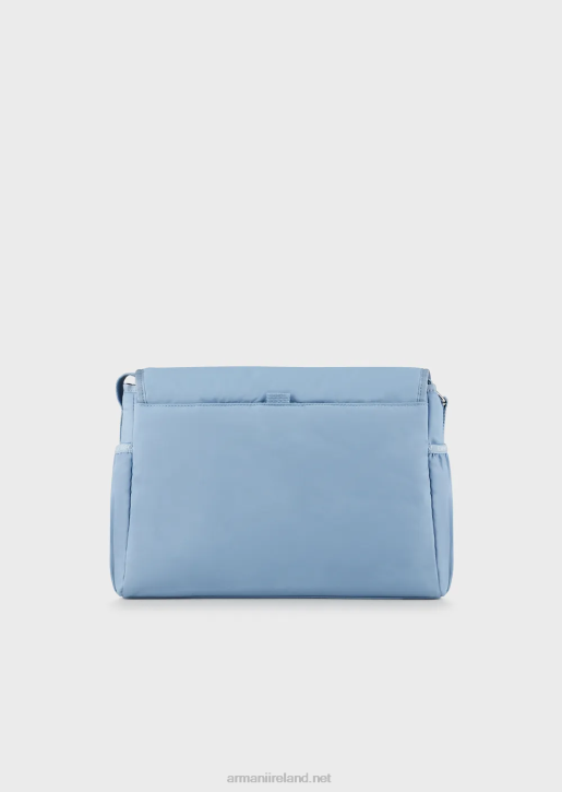 Girl 086V2669 Mummy Bag Set With Eagle Plate Armani Azure
