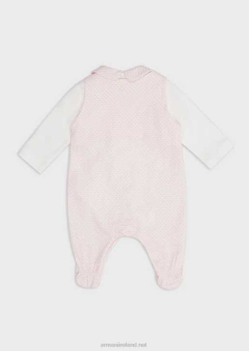 Girl 086V2633 Gift Set Consisting Of An Op-Art Eagle Onesie And Bodysuit Armani