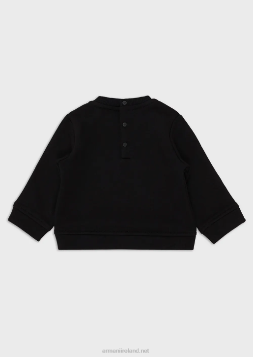 Girl 086V2651 Modal-Blend Logo Sweatshirt Armani