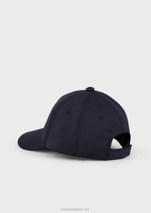 Boy 086V2487 Baseball Cap With Embossed Logo Armani Navy Blue