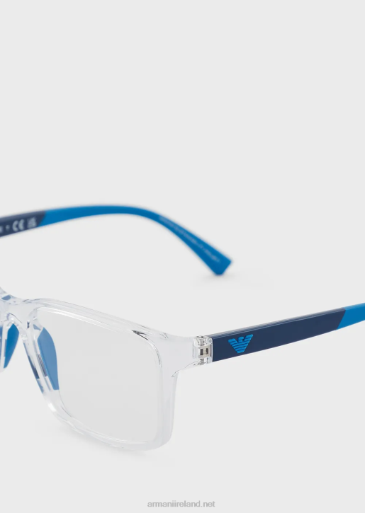 Boy 086V2522 Square Glasses Armani