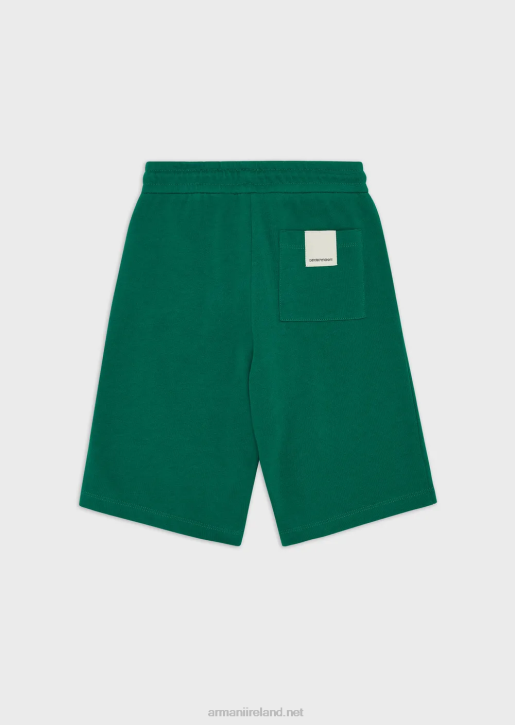 Boy 086V2443 Sustainable Collection Organic-Jersey Board Shorts Armani