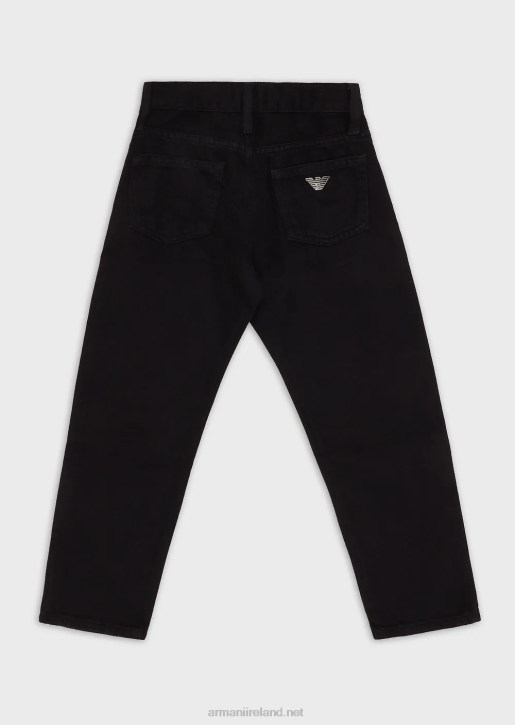 Boy 086V2465 J75 Garment-Dyed, Bull Jeans Armani Navy Blue