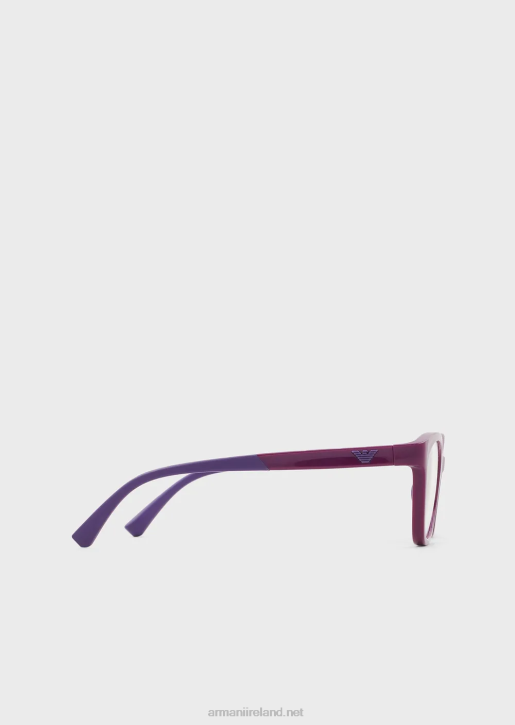 Girl 086V2598 Cat-Eye Glasses Armani Purple