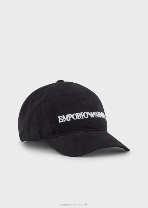 Men 086V2043 Baseball Cap With Embossed Emporio Armani EmbroideryBlue