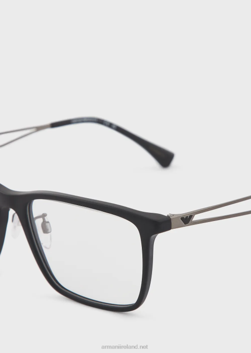 Men 086V2237 Rectangular Glasses Armani
