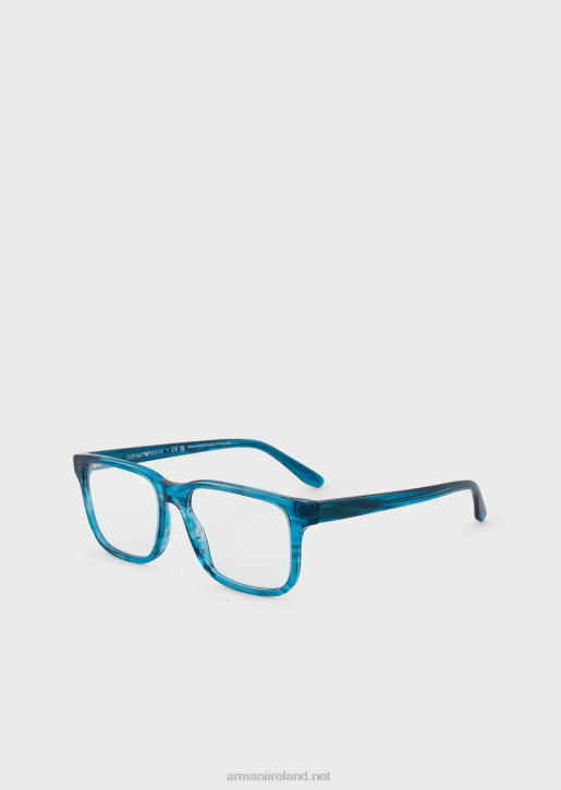 Men 086V2252 Rectangular Glasses Armani