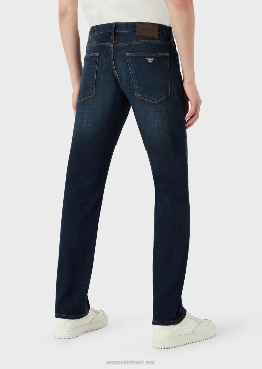 Men 086V1154 J06 Slim-Fit, Basic Denim Jeans Armani Blue