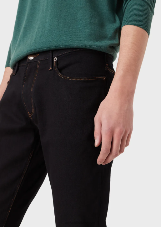 Men 086V1176 J06 Slim-Fit, Comfort-Denim Twill Jeans Armani