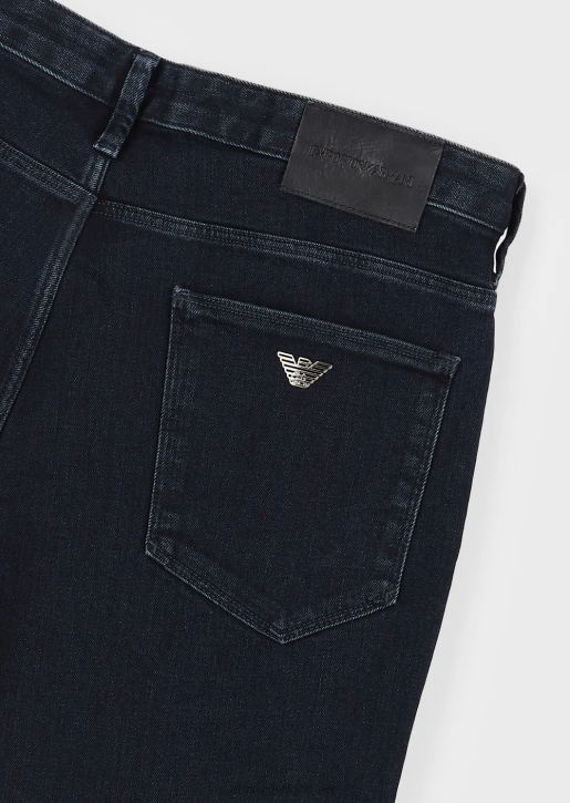 Men 086V1177 J06 Slim-Fit, Comfort-Denim Twill Jeans Armani Blue