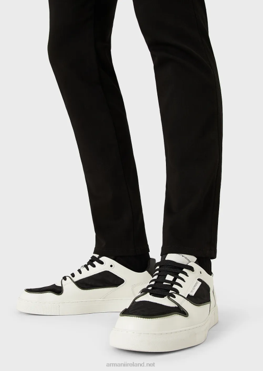 Men 086V1198 J11 Ultra-Comfort Denim Skinny Jeans Armani Black 1