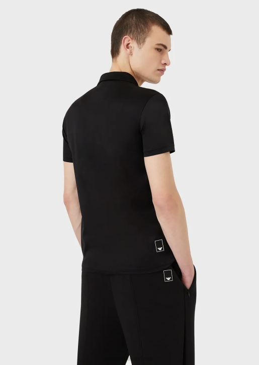 Men 086V1570 Travel Essentials Slim-Fit Jersey Polo Shirt Armani