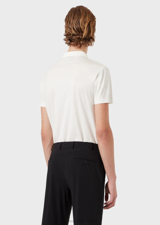 Men 086V1571 Travel Essentials Slim-Fit Jersey Polo Shirt Armani