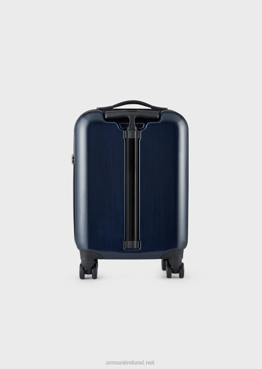 Women 086V765 Abs Carry-On Bag With Oversized, Embossed Eagle Armani Navy Blue