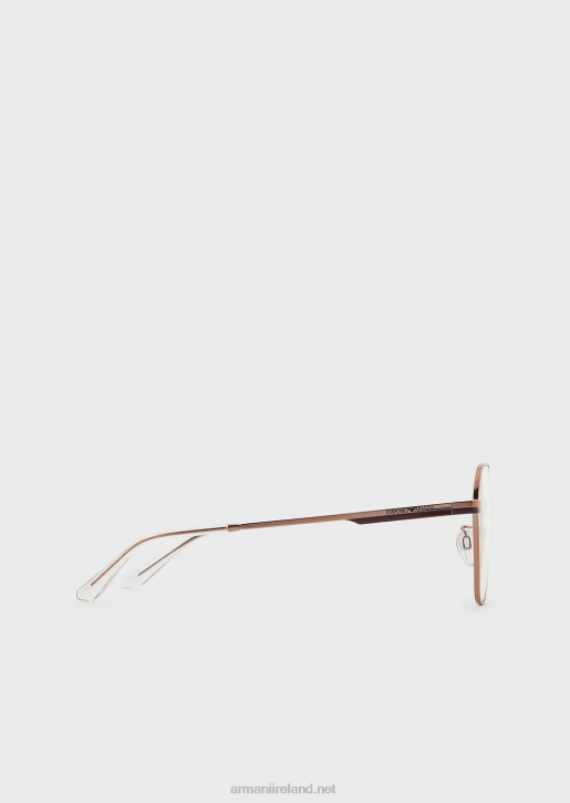 Women 086V926 Round Glasses Armani