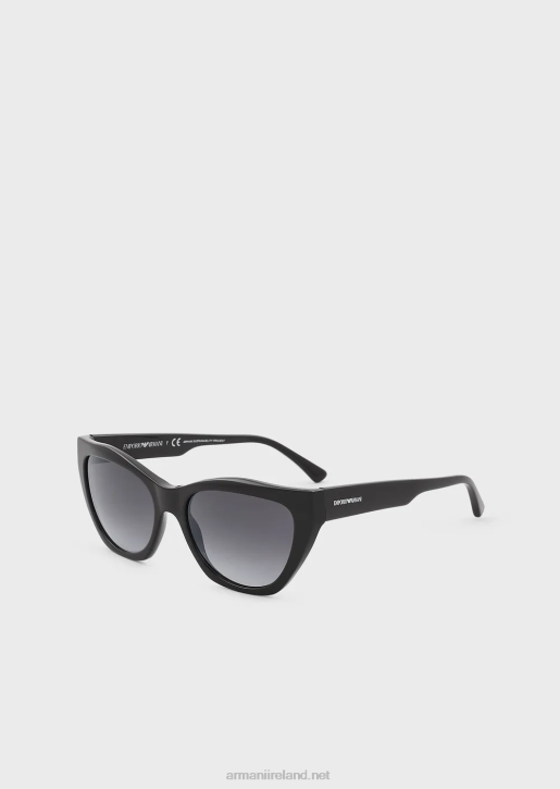 Women 086V952 Cat-Eye Sunglasses Armani Black