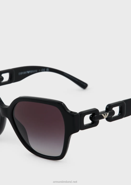 Women 086V961 Square Sunglasses Armani