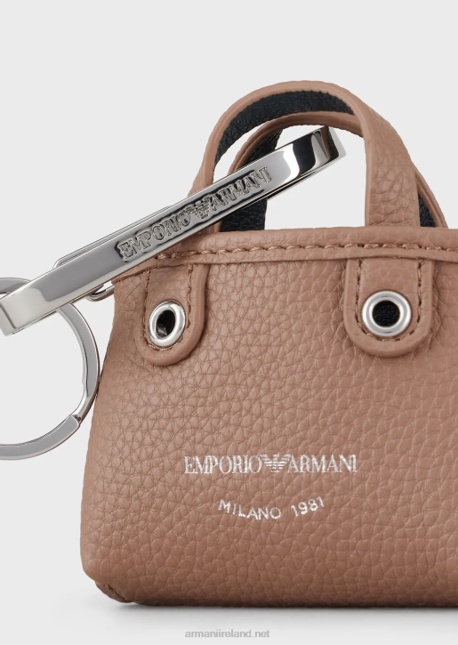 Women 086V891 Deer-Print Micro Myea Bag Charm Armani