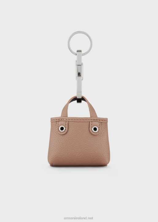 Women 086V892 Deer-Print Micro Myea Bag Charm Armani