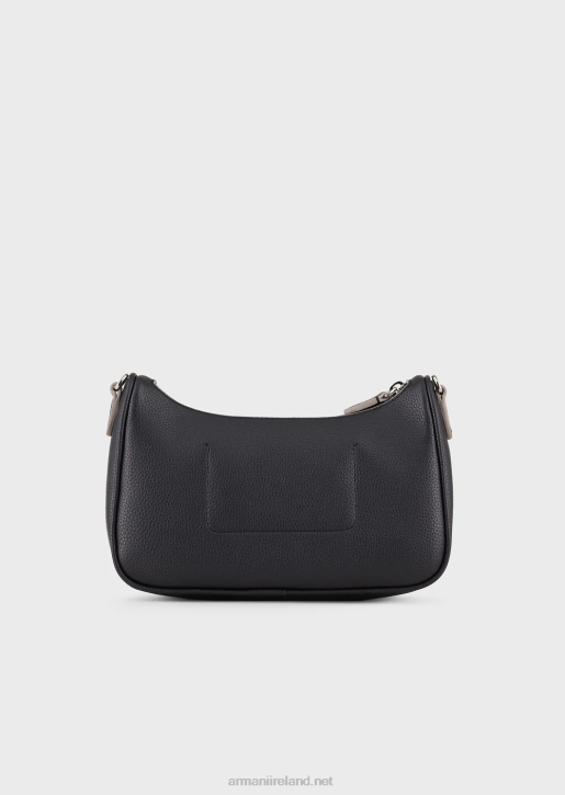 Women 086V594 Baguette Bag With Deer Print Armani Navy Blue