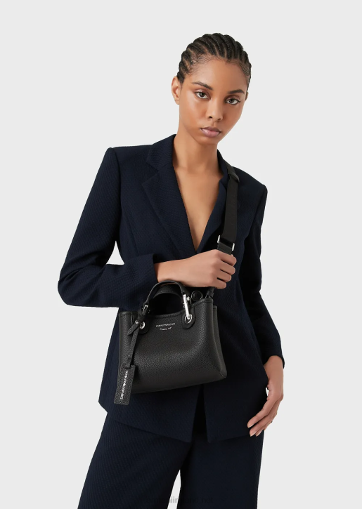 Women 086V597 Deer-Print Myea Mini Bag Armani Two-Tone