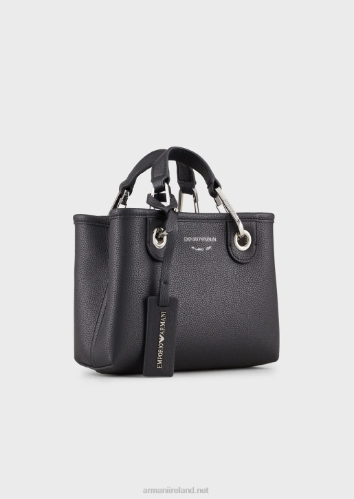 Women 086V600 Deer-Print Myea Mini Bag Armani Navy Blue