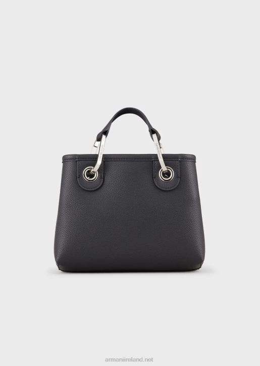 Women 086V600 Deer-Print Myea Mini Bag Armani Navy Blue