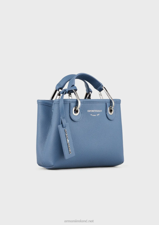 Women 086V604 Deer-Print Myea Mini Bag Armani Blue