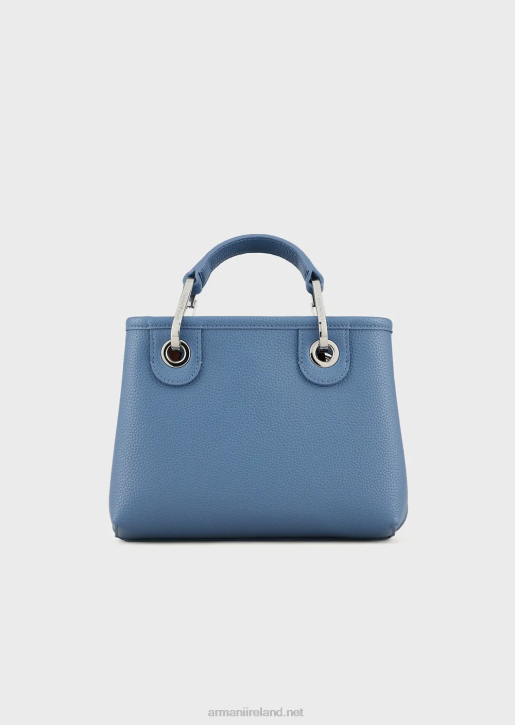 Women 086V604 Deer-Print Myea Mini Bag Armani Blue