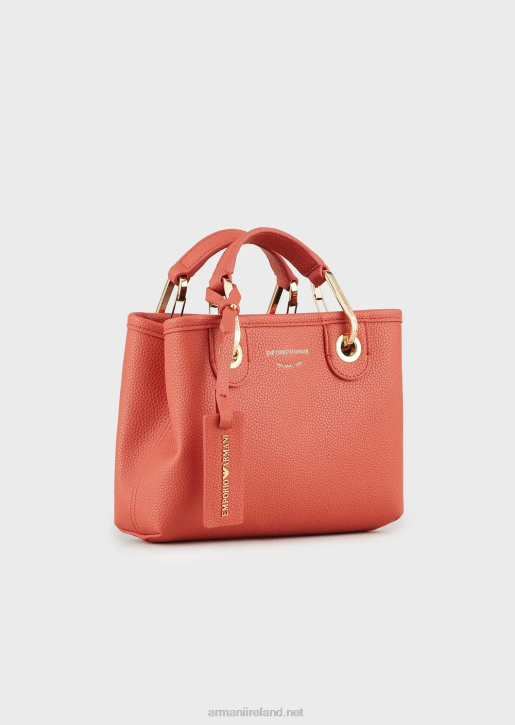 Women 086V609 Deer-Print Myea Mini Bag Armani Brown