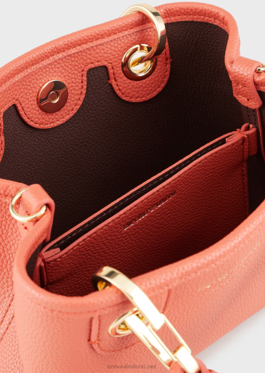 Women 086V609 Deer-Print Myea Mini Bag Armani Brown