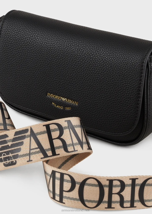 Women 086V623 Deer-Print Mini Bag Armani Black