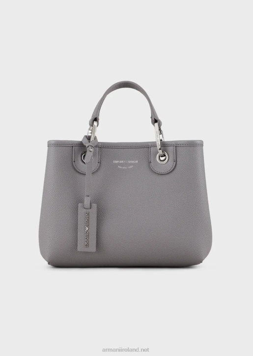 Women 086V660 Myea Bag Small Shopper Bag With Deer Print Armani