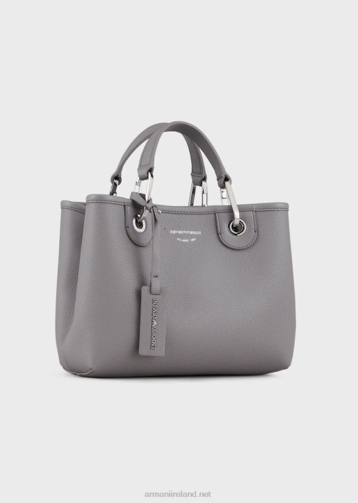 Women 086V660 Myea Bag Small Shopper Bag With Deer Print Armani