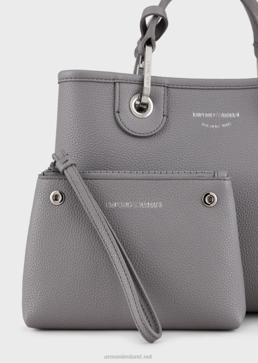 Women 086V660 Myea Bag Small Shopper Bag With Deer Print Armani