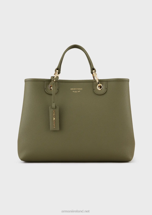 Women 086V675 Medium Myea Shopper Bag With Deer Print Armani