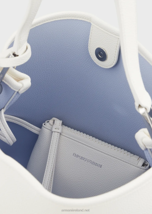 Women 086V698 Myea Shoulder Bag With Deer Print Armani Navy Blue
