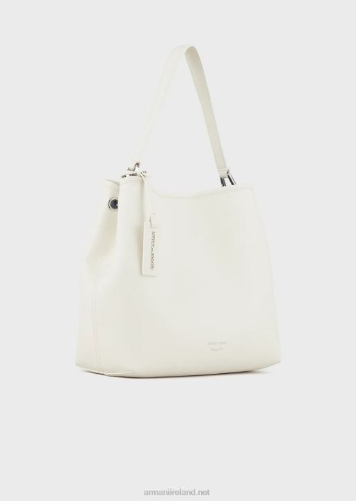 Women 086V700 Myea Shoulder Bag With Deer Print Armani Two-Tone