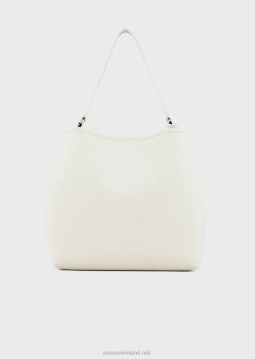 Women 086V700 Myea Shoulder Bag With Deer Print Armani Two-Tone