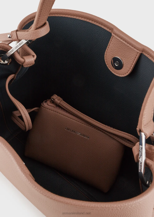 Women 086V701 Myea Shoulder Bag With Deer Print Armani
