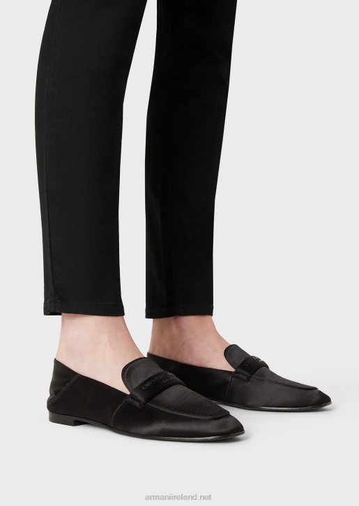 Women 086V2767 J20 High-Waisted, Super Skinny-Leg Stretch Denim Jeans Armani Black