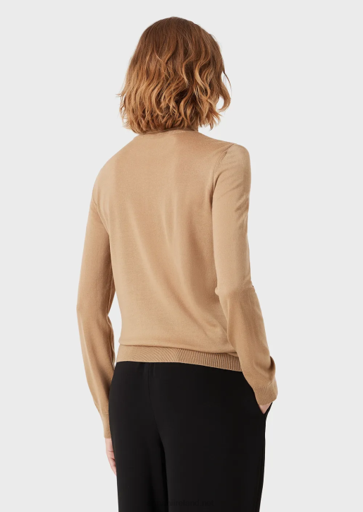Women 086V227 Pure Virgin-Wool Rollneck Armani