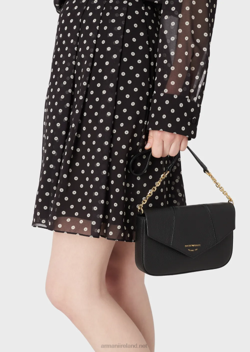 Women 086V335 All-Over Sequin Print Georgette Skirt Armani Pattern