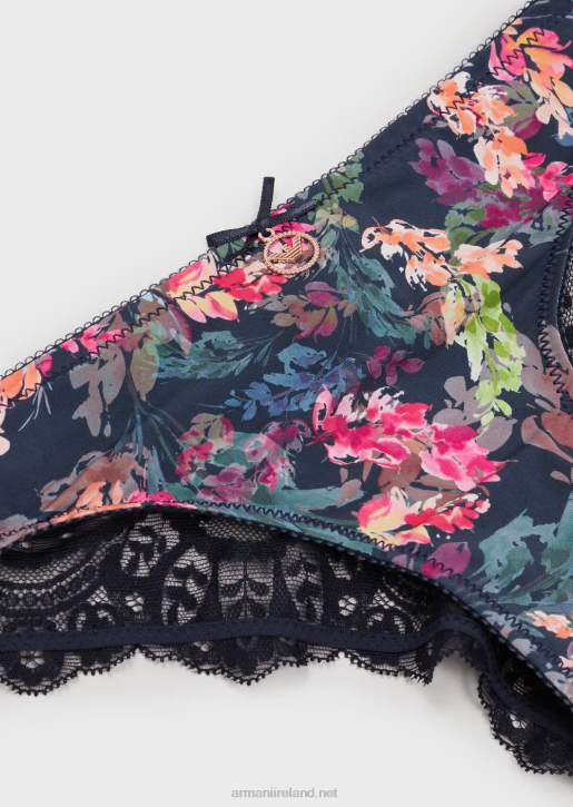 Women 086V168 Daily Charme Recycled Microfibre Brazilian Briefs Armani